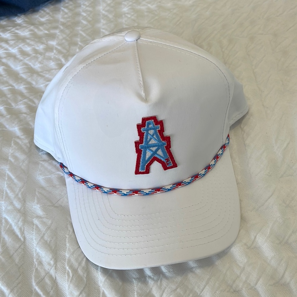 Houston Oilers Custom Imperial Rope Golf Hat (Tennessee Titans)